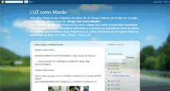 Desktop Screenshot of luz-como-missao.blogspot.com