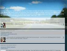 Tablet Screenshot of luz-como-missao.blogspot.com