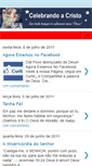 Mobile Screenshot of celebrando-acristo.blogspot.com