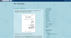 Desktop Screenshot of notunloved.blogspot.com