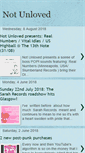 Mobile Screenshot of notunloved.blogspot.com