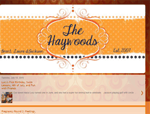 Tablet Screenshot of brent-laurahaywood.blogspot.com