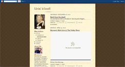 Desktop Screenshot of johanna-livinitloud.blogspot.com