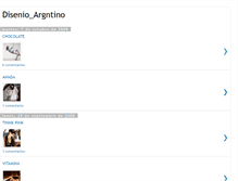 Tablet Screenshot of disenio-argntino.blogspot.com