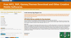 Desktop Screenshot of gamesmp33gp.blogspot.com