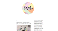 Desktop Screenshot of kmerktkonst.blogspot.com