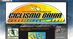 Desktop Screenshot of ciclismobahia.blogspot.com