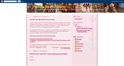 Desktop Screenshot of museenland.blogspot.com