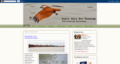 Desktop Screenshot of kualagulaecotourism.blogspot.com