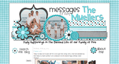 Desktop Screenshot of messagesfromthemuellers.blogspot.com