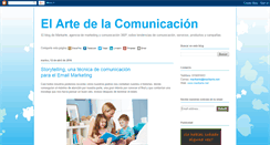 Desktop Screenshot of elartedelacomunicacion.blogspot.com