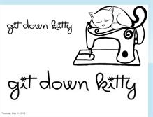 Tablet Screenshot of gitdownkitty.blogspot.com