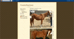 Desktop Screenshot of countrysanctuary.blogspot.com