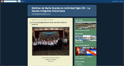 Desktop Screenshot of notimariagrande.blogspot.com