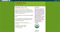 Desktop Screenshot of prairierthfarm.blogspot.com