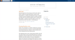 Desktop Screenshot of oyun-turkiye.blogspot.com