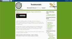 Desktop Screenshot of dmmi-testimonials.blogspot.com