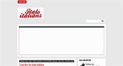 Desktop Screenshot of italoitalians.blogspot.com
