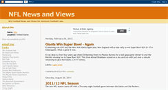 Desktop Screenshot of nflmania.blogspot.com