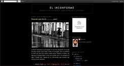 Desktop Screenshot of el-inconforme.blogspot.com