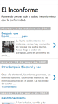 Mobile Screenshot of el-inconforme.blogspot.com