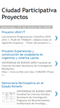 Mobile Screenshot of ciudadparticipativaproyectos.blogspot.com
