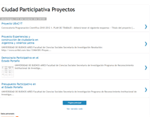 Tablet Screenshot of ciudadparticipativaproyectos.blogspot.com