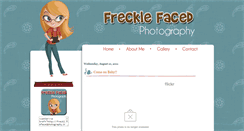 Desktop Screenshot of frecklefacedphotography.blogspot.com