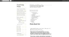 Desktop Screenshot of front40press.blogspot.com