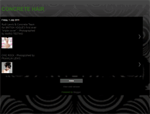 Tablet Screenshot of concretehair.blogspot.com