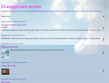 Tablet Screenshot of 23amigosparasempre.blogspot.com