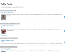 Tablet Screenshot of bellacarta.blogspot.com