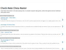 Tablet Screenshot of onlinechessgames.blogspot.com