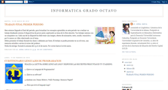 Desktop Screenshot of informaticagrado8-2010.blogspot.com