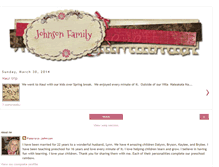 Tablet Screenshot of lpjohnsonfamily.blogspot.com