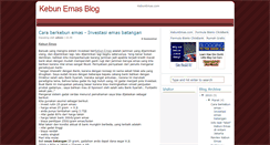 Desktop Screenshot of kebunemasblog.blogspot.com