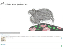 Tablet Screenshot of mividasonpalabras.blogspot.com