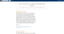 Desktop Screenshot of law-school-reference.blogspot.com