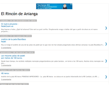 Tablet Screenshot of elrincondeanianga.blogspot.com