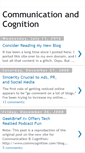 Mobile Screenshot of commcognition.blogspot.com