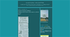 Desktop Screenshot of gaetanocelestre.blogspot.com