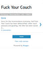 Mobile Screenshot of fuckyourcouch.blogspot.com