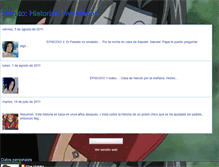 Tablet Screenshot of narutohistoriasinventadas.blogspot.com