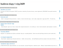 Tablet Screenshot of budowa-dupy-i-cipy3689.blogspot.com