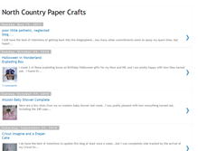 Tablet Screenshot of northcountrypapercrafts.blogspot.com