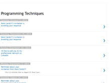 Tablet Screenshot of progtechniques.blogspot.com