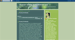 Desktop Screenshot of anordinarywomanextraordinarygod.blogspot.com