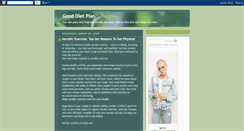 Desktop Screenshot of good-diet-plan.blogspot.com