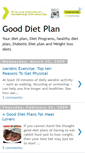 Mobile Screenshot of good-diet-plan.blogspot.com