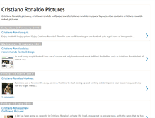 Tablet Screenshot of cristianoronaldopictures.blogspot.com